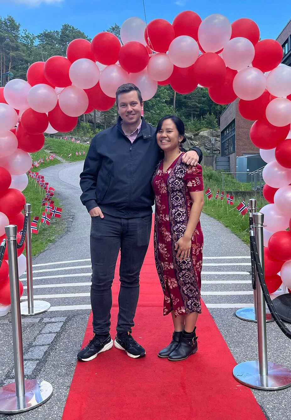 Richard and Edlynne at celebration